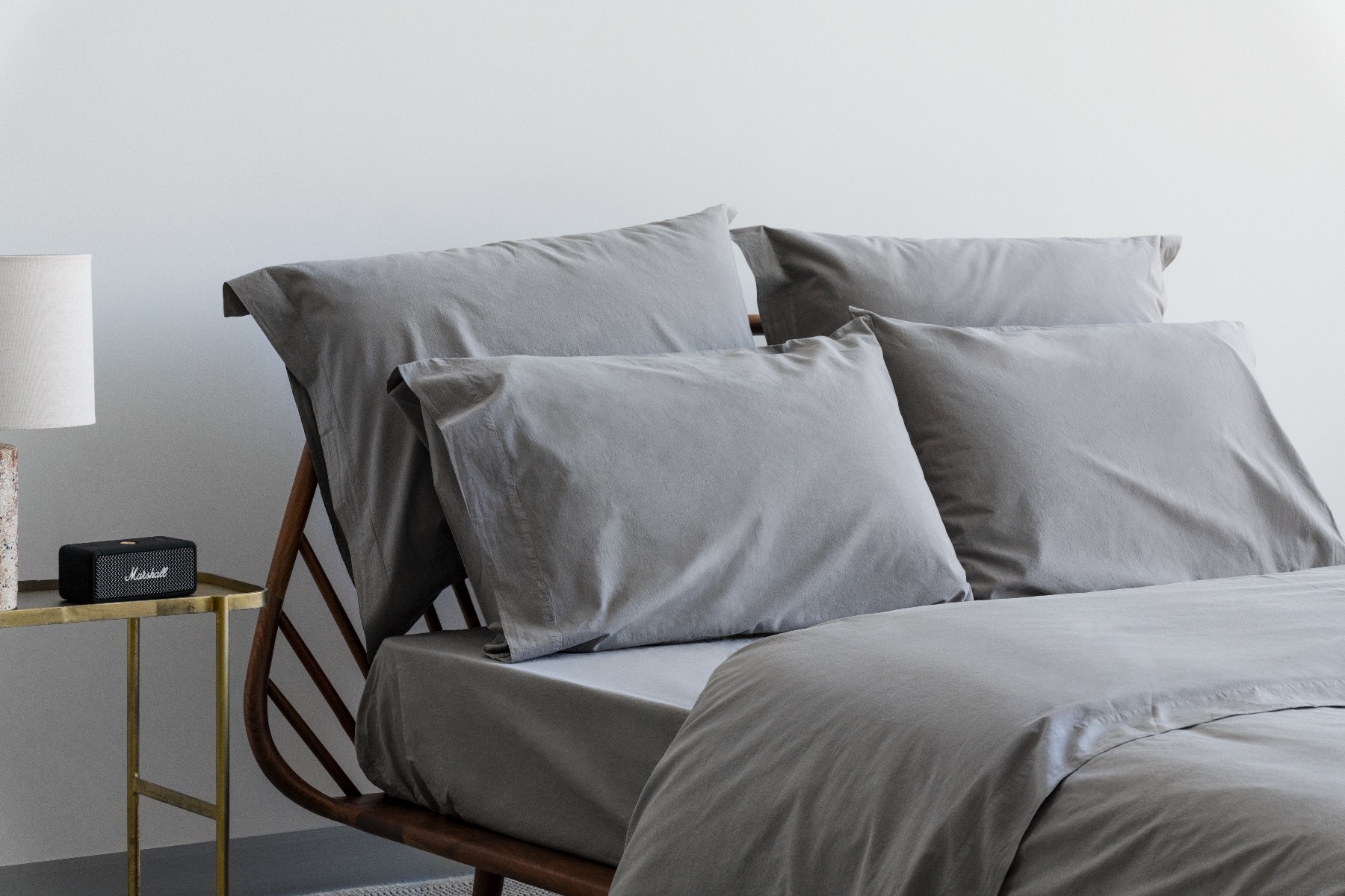 200TC Stonewashed Percale Duvet Cover